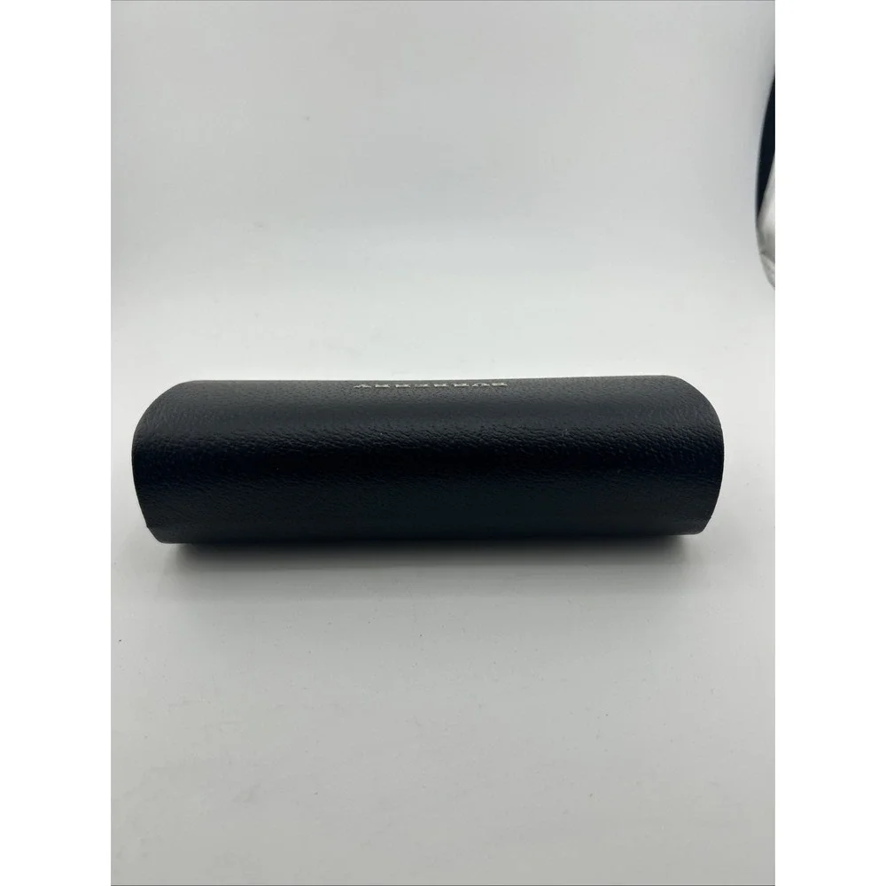 Burberry Eyewear Case Unisex OS Black Hard Shell Logo Textured Designer